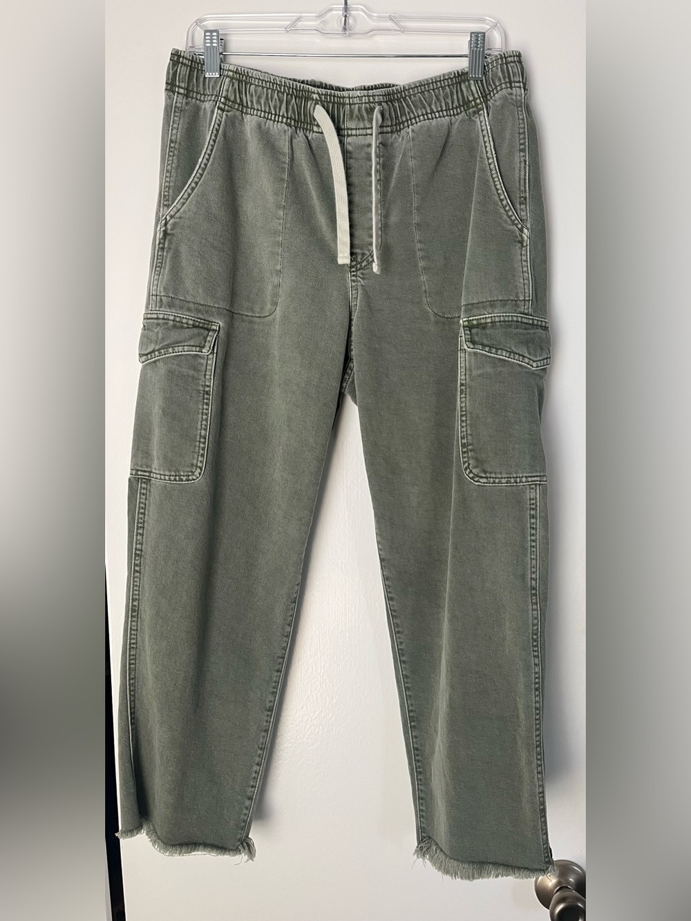GAP Olive Green Cargo Jogger Pants